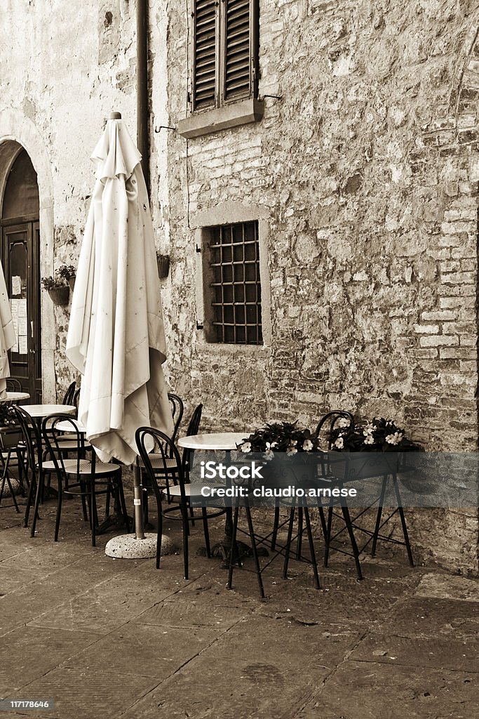 Mesa de café. Tom Sépia - Foto de stock de Cultura Italiana royalty-free