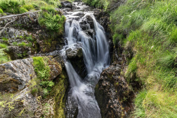 istock River severn waterfall in Wales, Powys. 1171786642