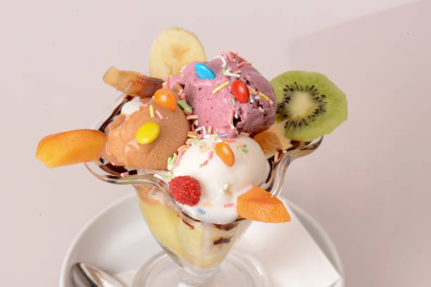 istock Colorful Ice Cream With Candies 1171787544