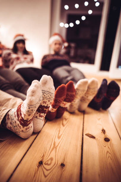 istock socks at christmas at home 1171787952