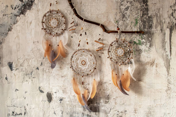 istock Dream hunters. Talisman amulet native Americans. It protects sleeping people 1171788637