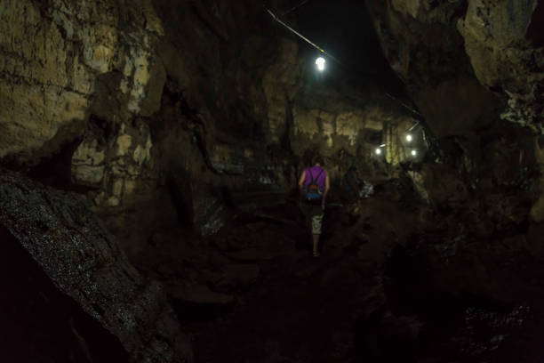 istock Lava tunnel on Santa Cruz, Galapagos 1171792037