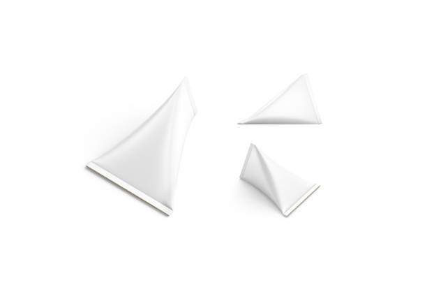 istock Blank white cardboard cream pack mockup set, isolated 1171792544