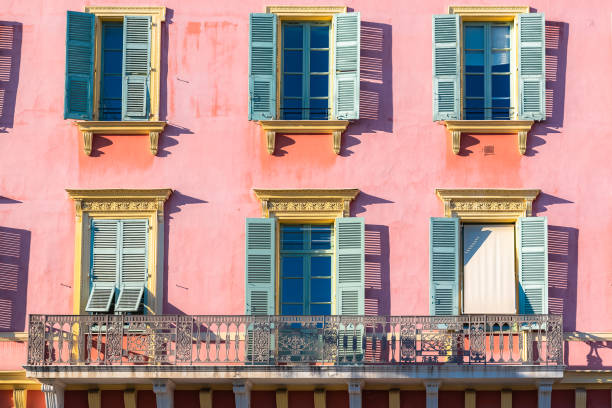 istock Nice, France, pink facade 1171793342