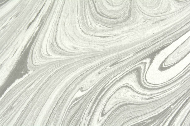 istock Hand drawn on water marbling texture. Grunge. Marble, ebru, suminagashi. Marbled abstract, natural wavy black, white and gray surface. Highly textured paper. Decorative stone interior pattern. 1171799633