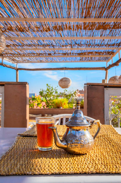 istock Traditional Moroccan mint tea in Marrakech, Morocco 1171806871