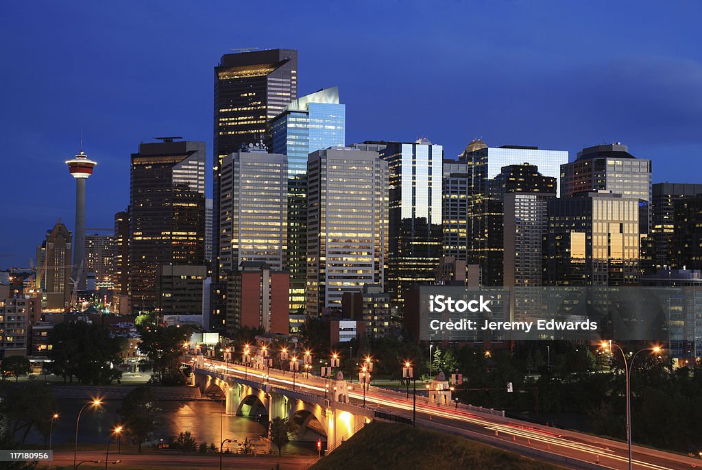 Calgary, Canadá - Foto de stock de Alberta royalty-free