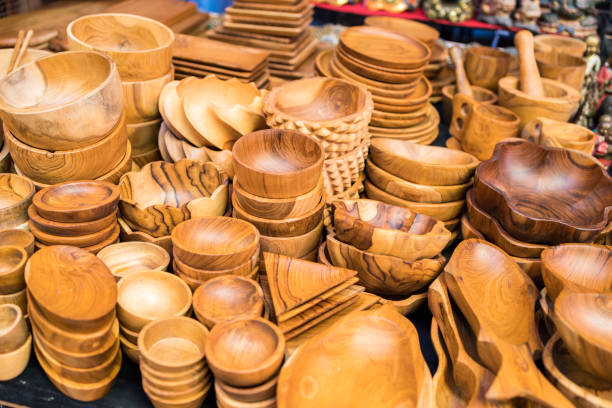istock Wooden Souvenirs from Bali Indonesia 1171811692