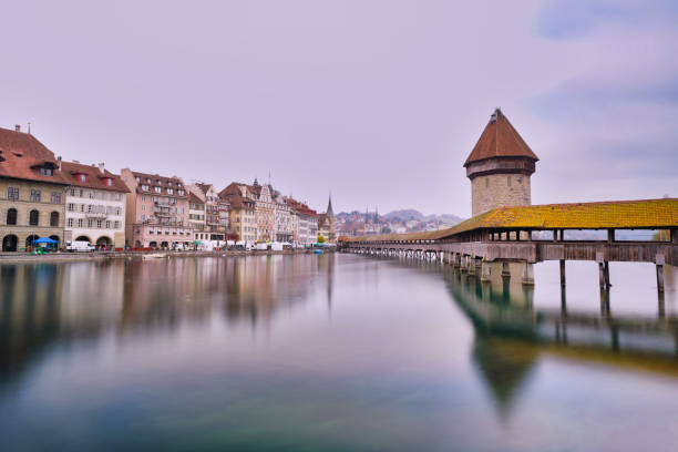 Switzerland rivers side beautiful architecture