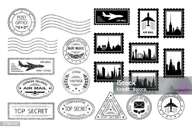 Stamp Stock Illustration - Download Image Now - Postage Stamp, Rubber Stamp,  USA - iStock