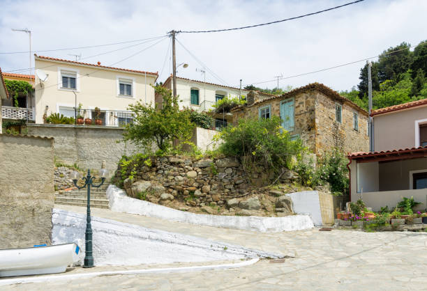 istock Architecture in Katalakko village, Lemnos island, Greece 1171819720
