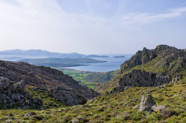 istock Amazing mountainous scenery in Lemnos island, Greece 1171823687