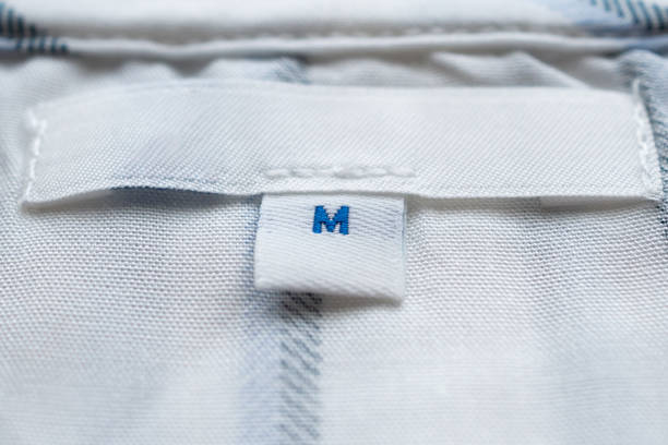 istock White clothes label close up on new shirt 1171824563