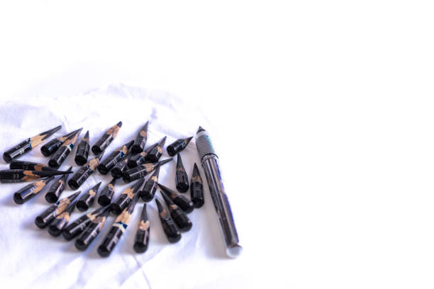 ABCD - fountain pen writing.