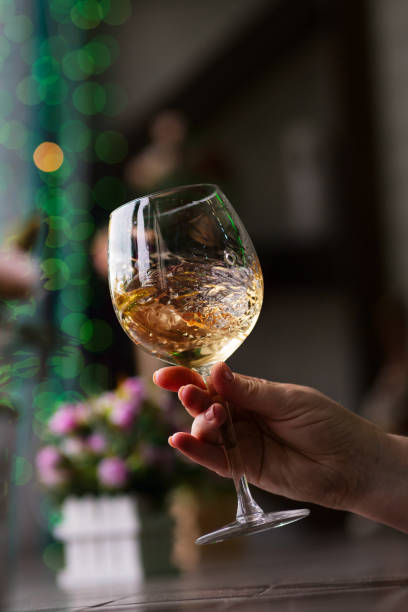 istock Glass of white wine 1171839450