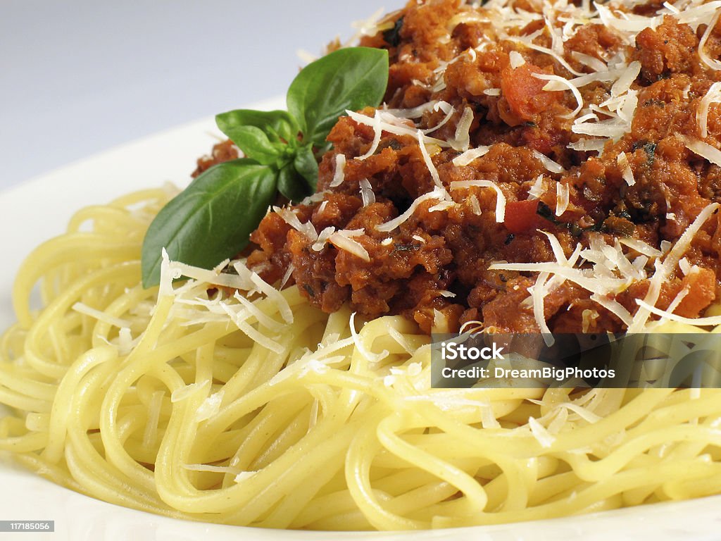 Monticule de spaghetti - Photo de Aliment libre de droits