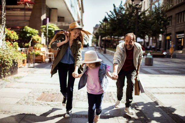 istock Family out shopping 1171853126