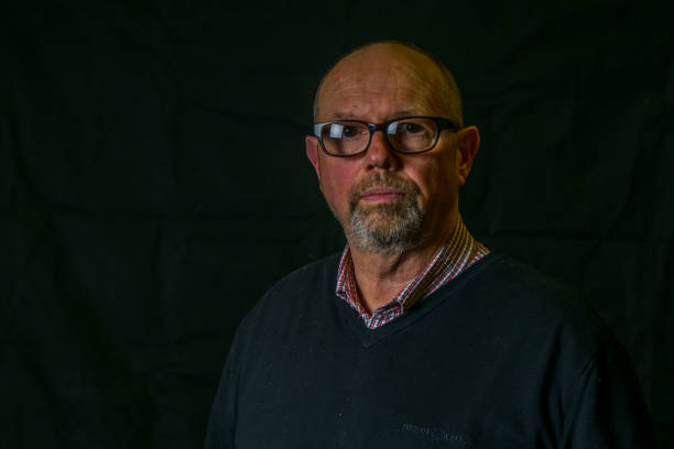 istock Balding mature man portrait 1171867682