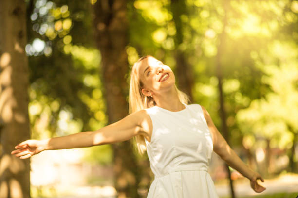 istock Happiness is having natural beauty. 1171883737