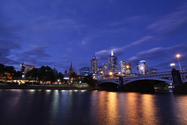 istock Beautiful night view at Melbourne, Australia 1171885363