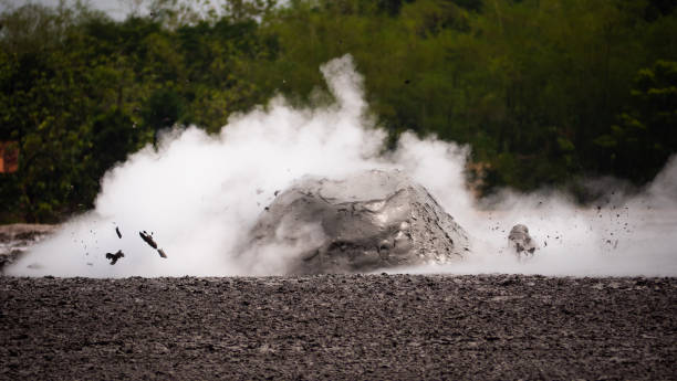 istock Mud volcano Bledug Kuwu, Indonesia 1171888701