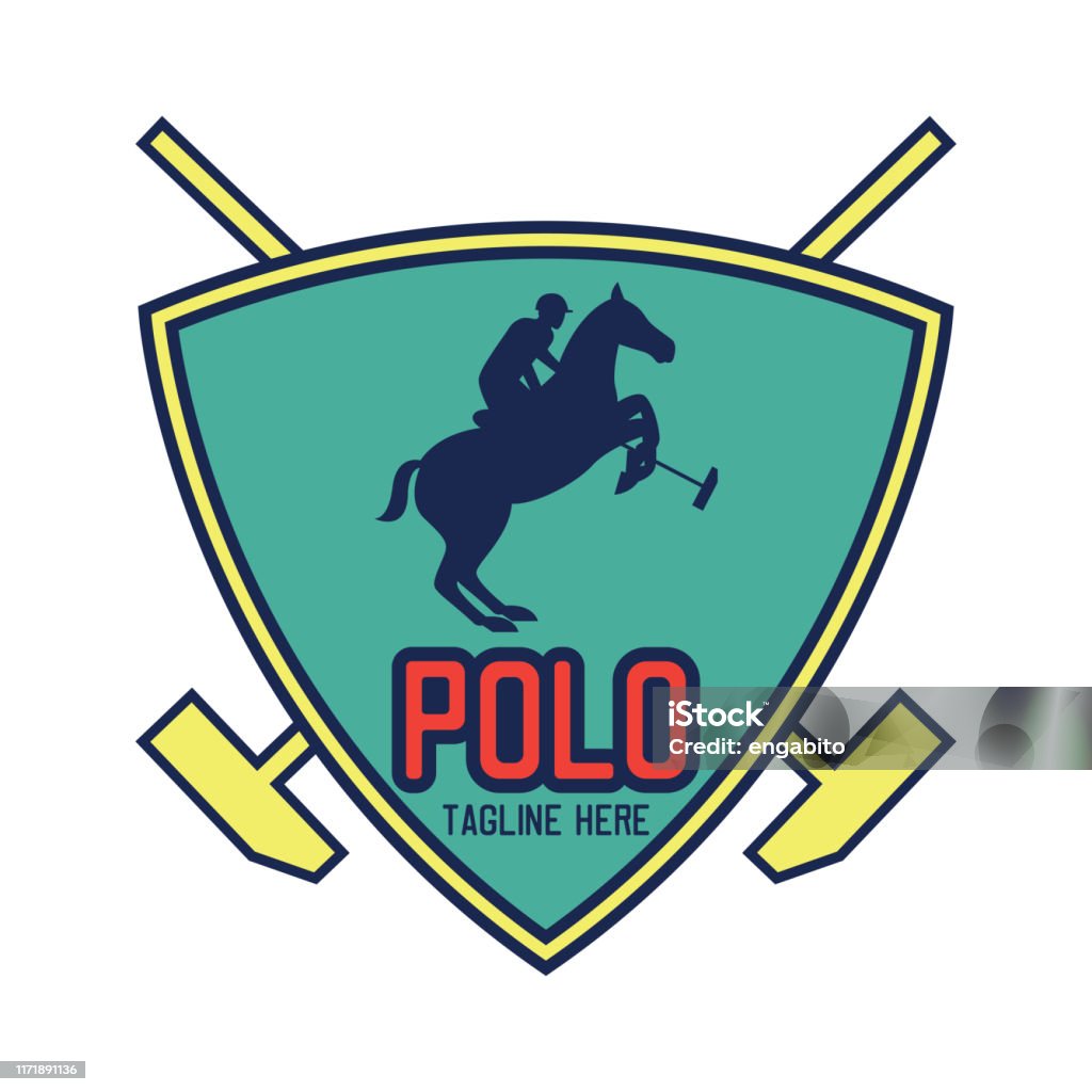 Vetores de Ícone Do Esporte Do Polo Com Espaço Do Texto Para Sua Linha Do  Slogantag Ilustração Do Vetor e mais imagens de Animal - iStock