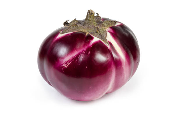istock Purple eggplant Helios on a white background 1171891987