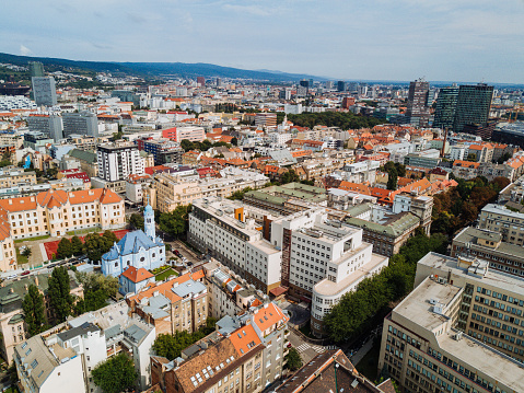 Cityscape of Bratislava