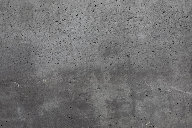 grey textured concrete wall exterior - concret imagens e fotografias de stock