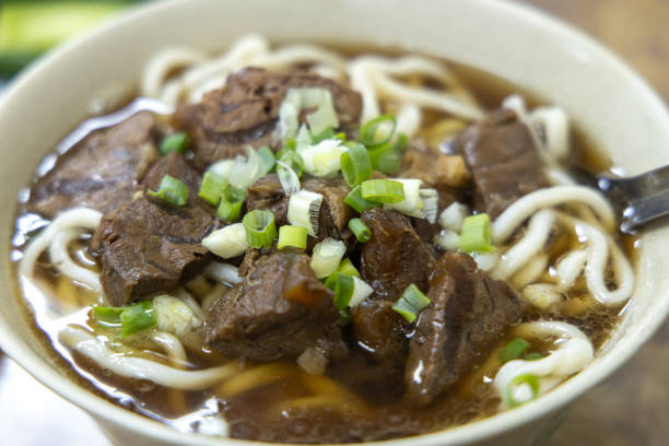 istock Famous chinese Beef noodle soup 1171903422