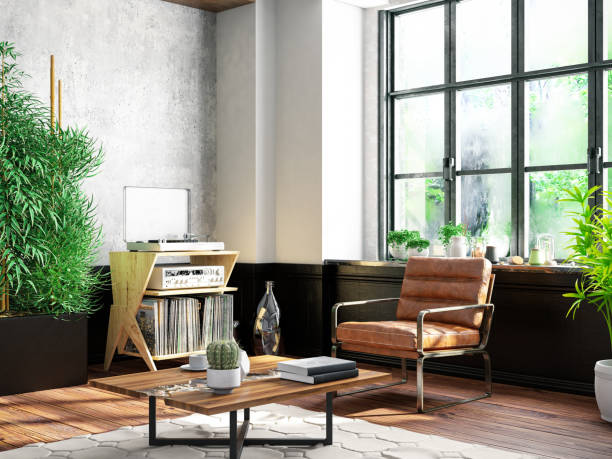 istock Interior with Armchair and Books 1171904139
