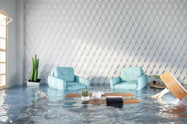 istock Insurance Concept. House Flooded 1171904896
