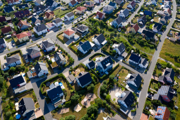 istock Modern Houses from Above 1171905204