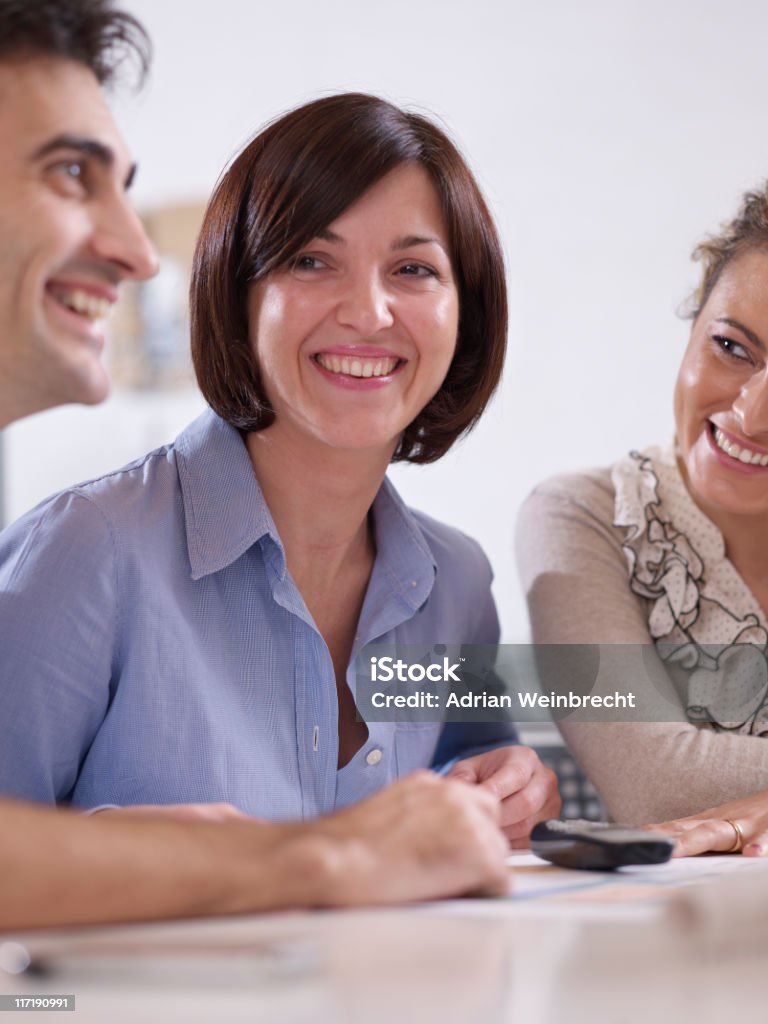 Conference Call In Business Meeting Stock Photo - Download Image Now