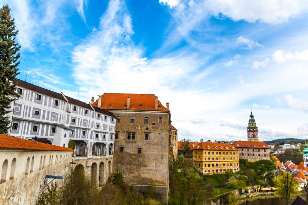 istock View over Krumlov in Bohemia 1171910986