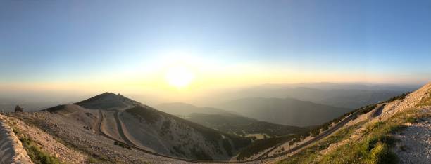 istock Sunset view from the summit of Mont Ventoux. 1171914956