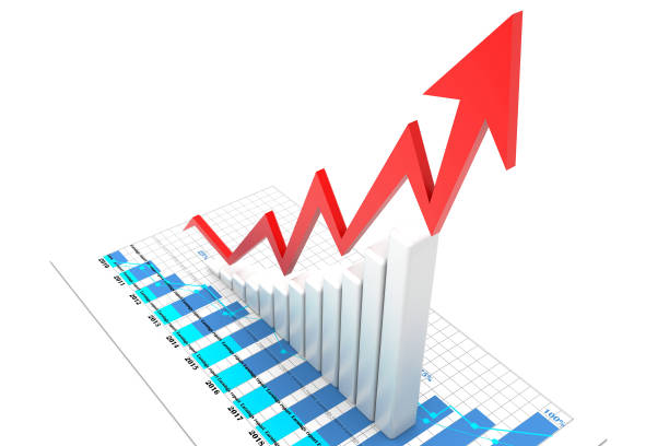 istock Economical stock market graph 1171915211