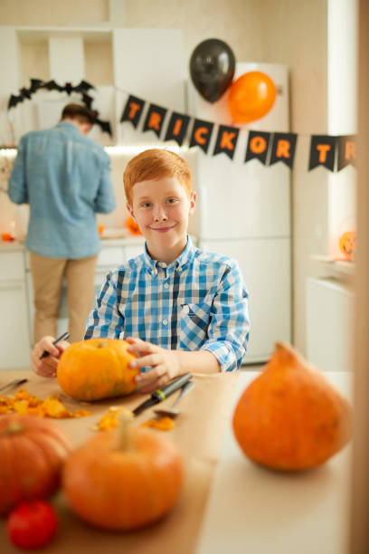 istock Happy boy preparing for holiday 1171919856