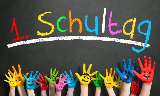 istock painted kids hands and the word 