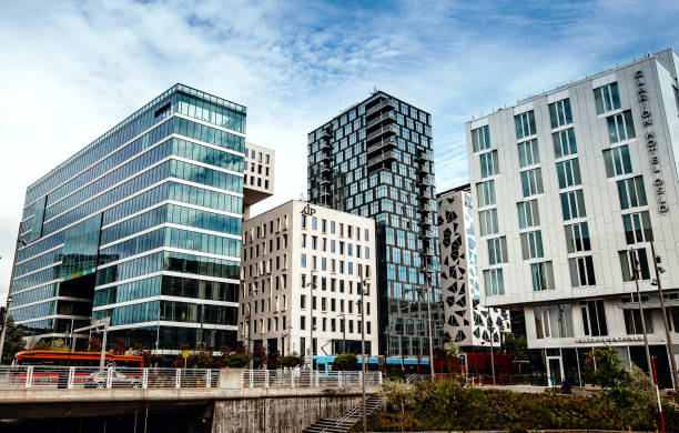 istock Downtown with skyscrapers in Oslo, Norway 1171926130
