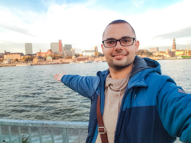 istock Selfies at Elbe riverbank 1171933530