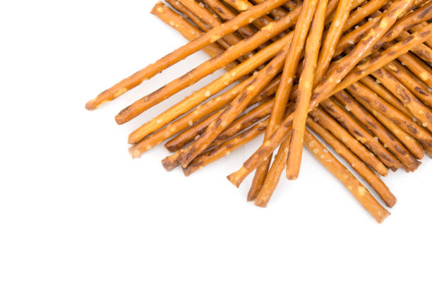 istock Sweet cookies macro on white background 1171935596