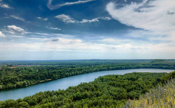 istock Beautiful natural scenery of river flowing 1171940019