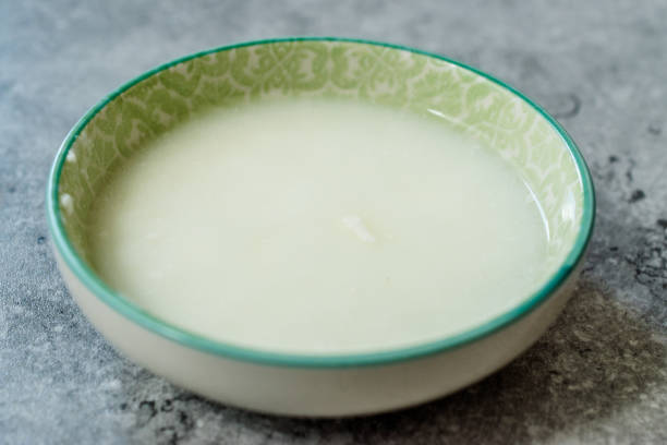 istock Organic Yogurt / Yoghurt Water Ready to Use in Bowl. 1171948286
