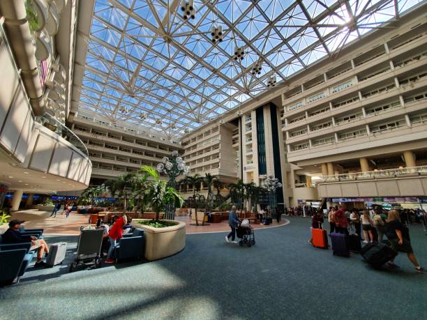 Orlando International Airport stock photo