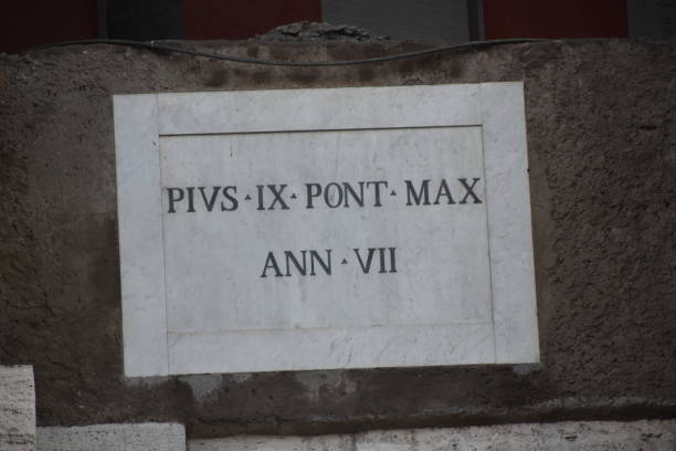 istock Signs on the Coliseum, Rome 1171961022