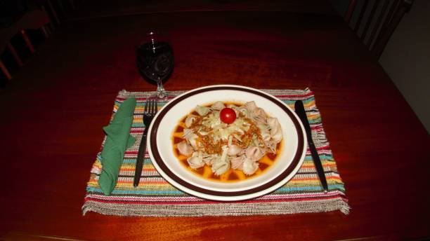 istock wholemeal pasta dish with tomato sauce and meat 1171971702