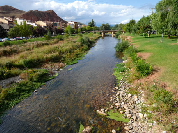 istock Najerilla River in Najera, La Rioja, Spain 1171978108