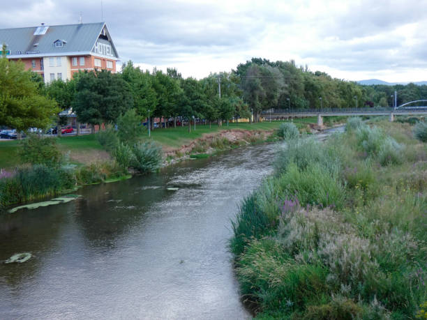 istock Najerilla River in Najera, La Rioja, Spain 1171978802