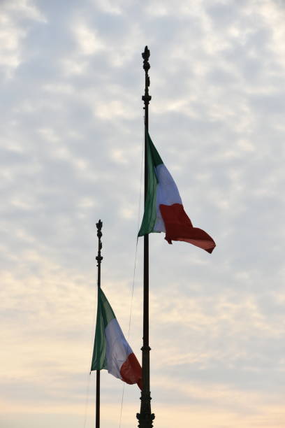 istock Close up of Italy's Flag 1171985504